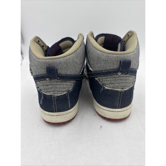 Size 10 - Reese Forbes x Nike SB Dunk High Denim - Picture 4 of 7